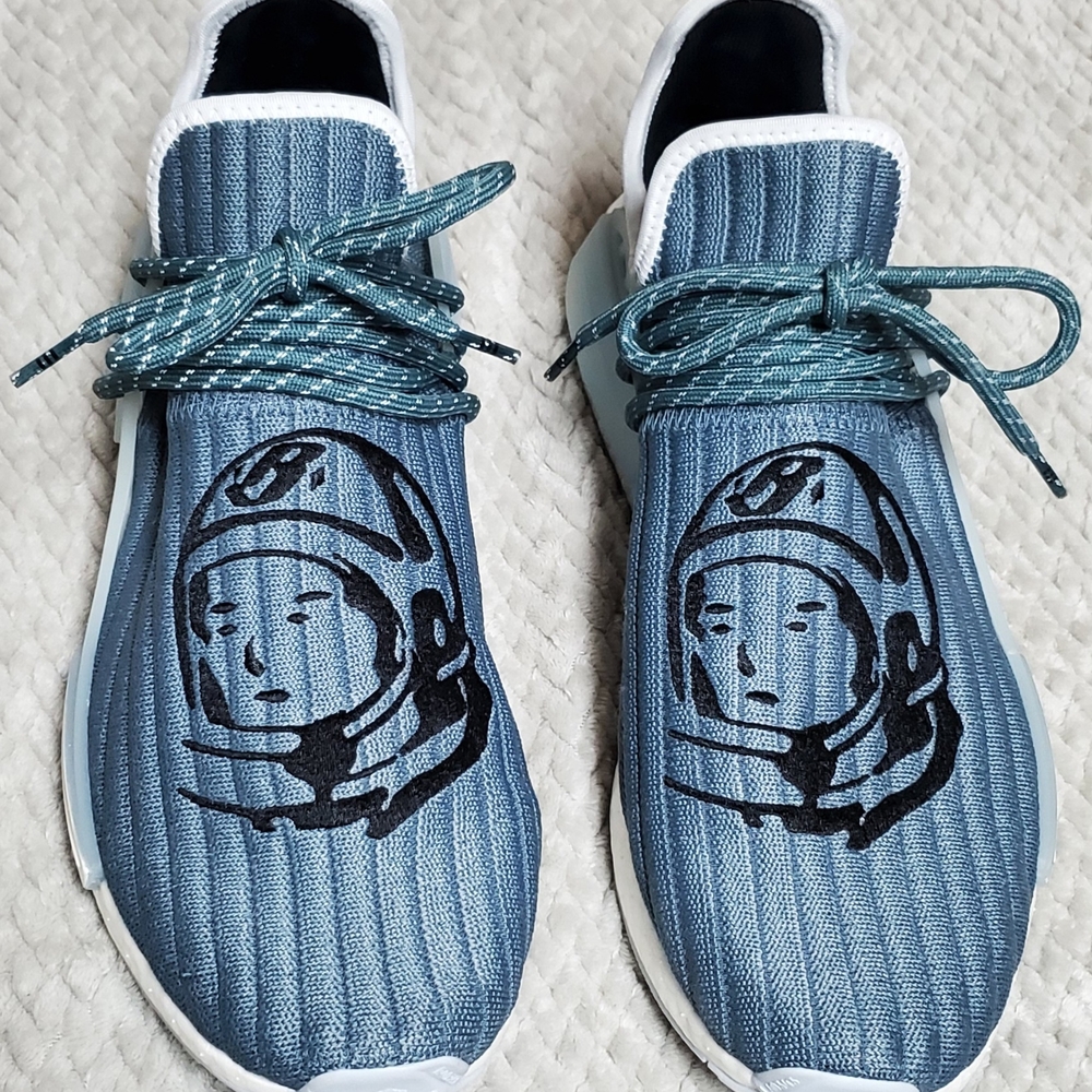 Men's Blue Graphic Sneakers